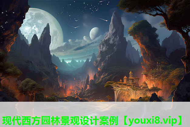 现代西方园林景观设计案例