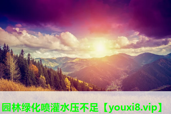 园林绿化喷灌水压不足